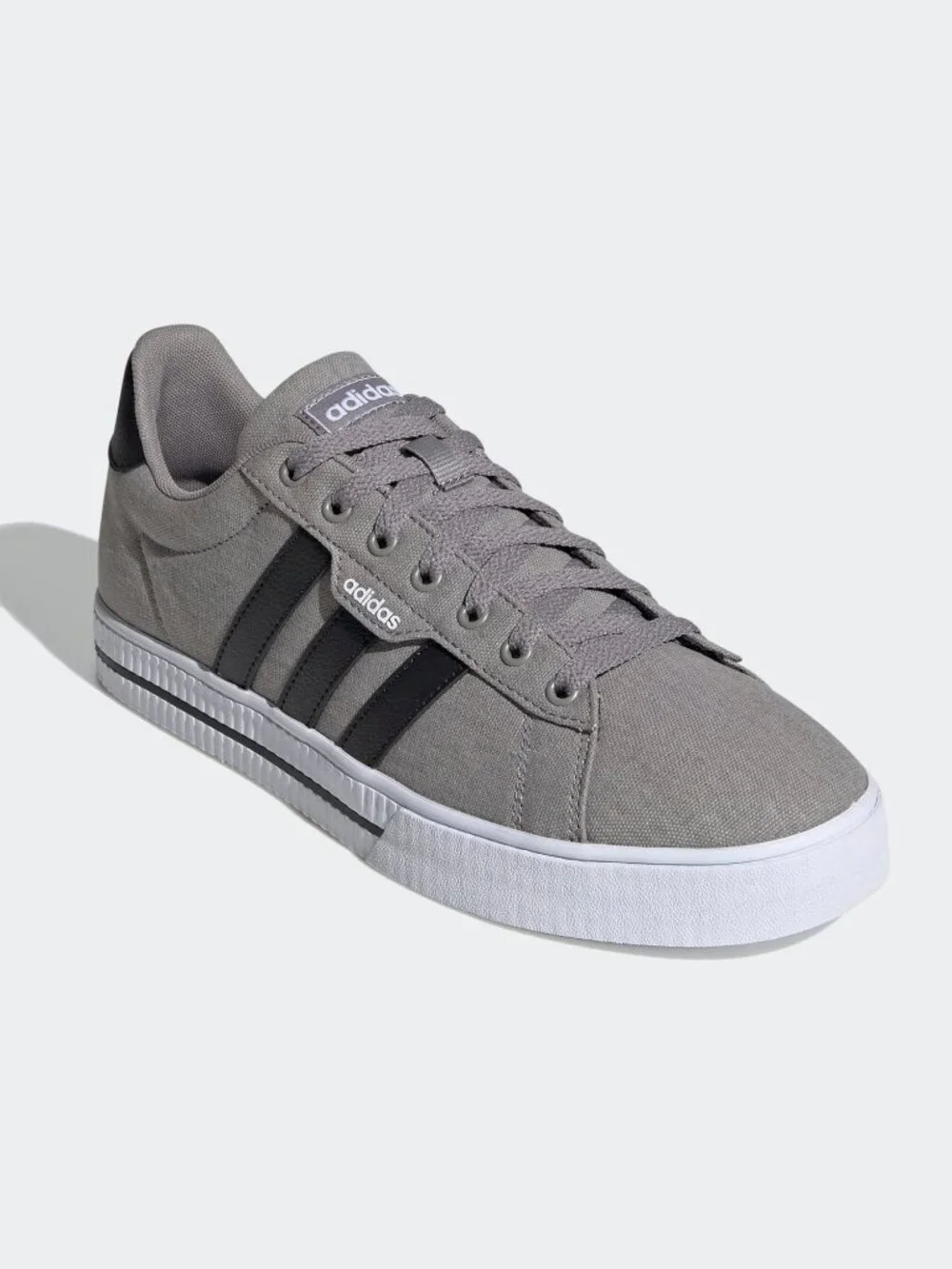 Adidas Daily 3.0 FW3270 Grey Black Low Top Skate Sneakers